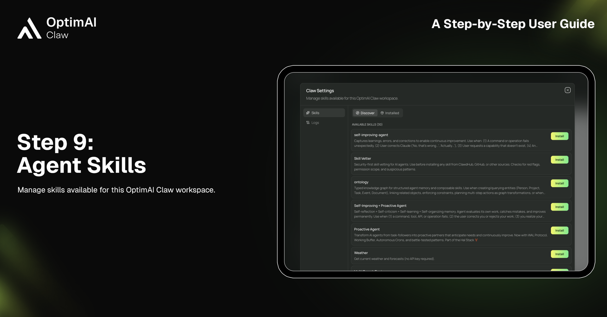 OptimAI Claw: Launching Your First Native AI Agent in Seconds - image 8