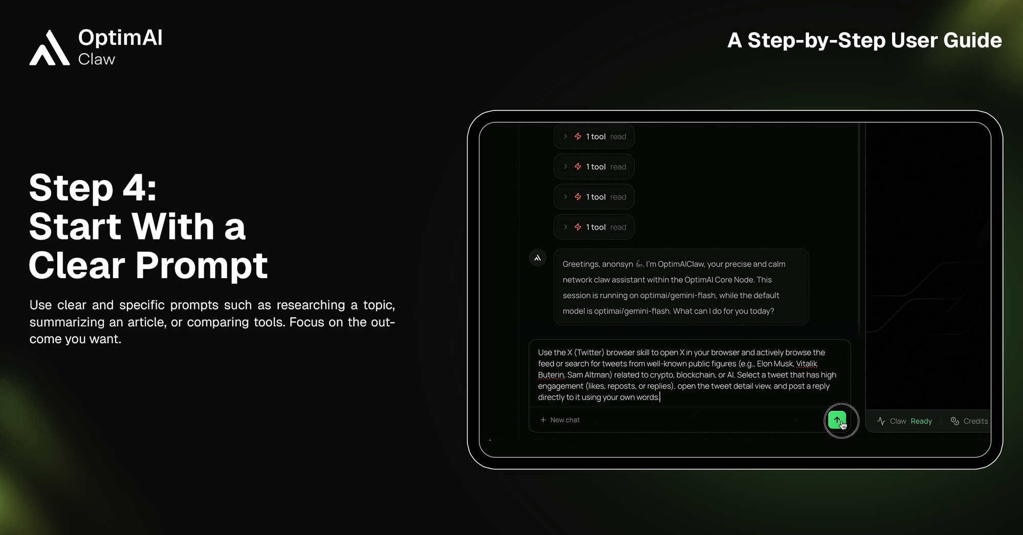 OptimAI Claw: Launching Your First Native AI Agent in Seconds - image 4