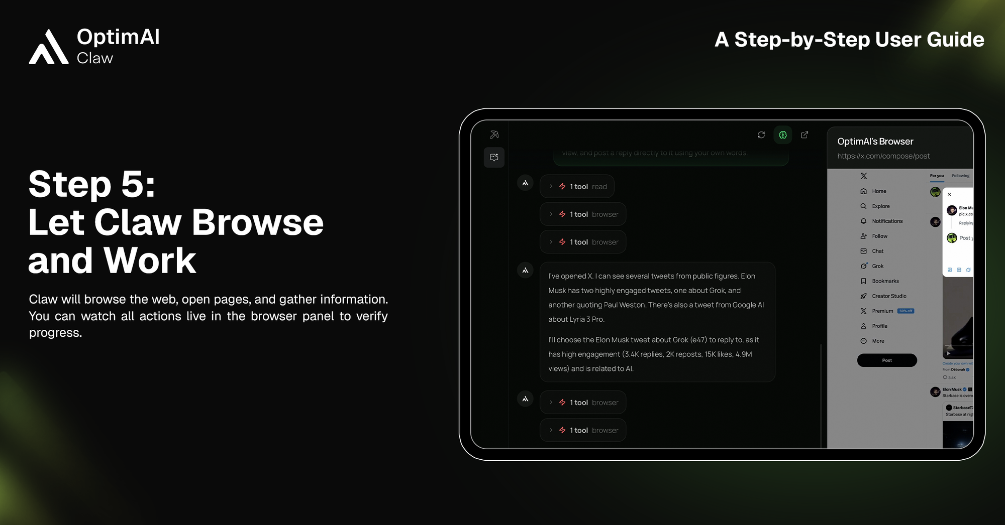 OptimAI Claw: Launching Your First Native AI Agent in Seconds - image 5