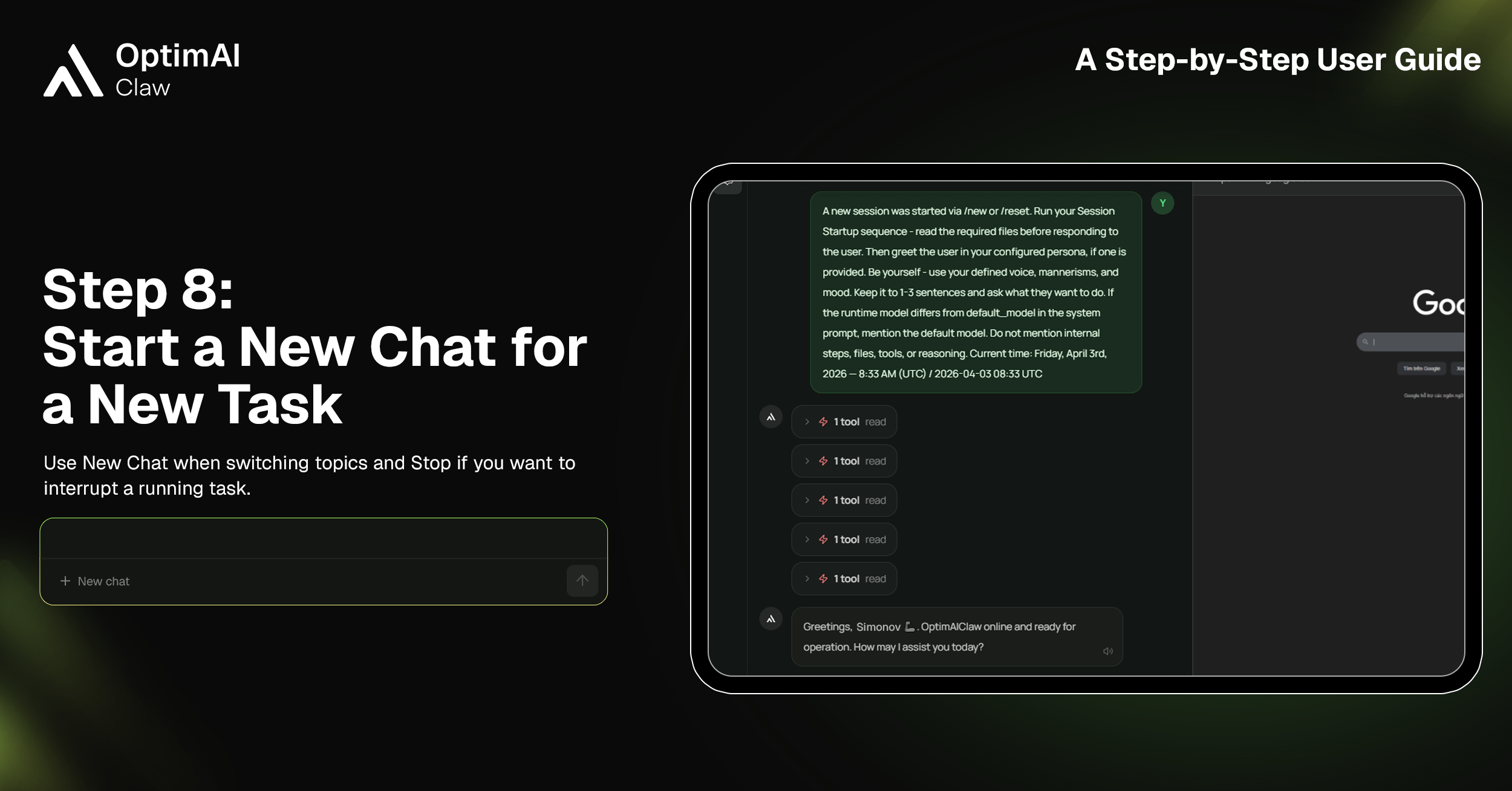 OptimAI Claw: Launching Your First Native AI Agent in Seconds - image 7